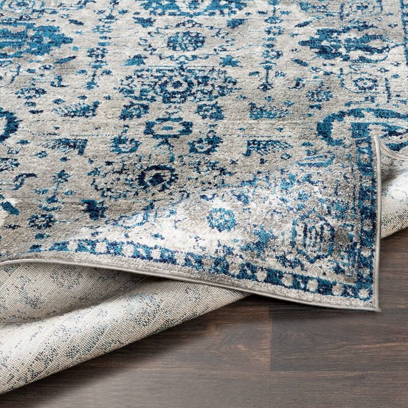 Livabliss Reimes Distressed Traditional Area Rug