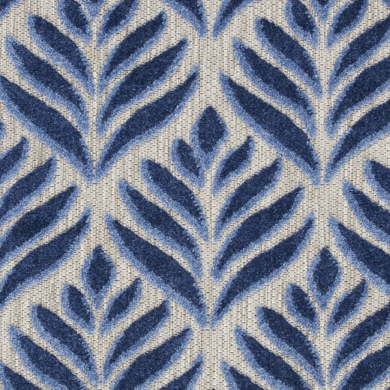 Alvami Graceful Floral Uv-Resistant Sleek Contemporary Outdoor Rug - 3' X 4'