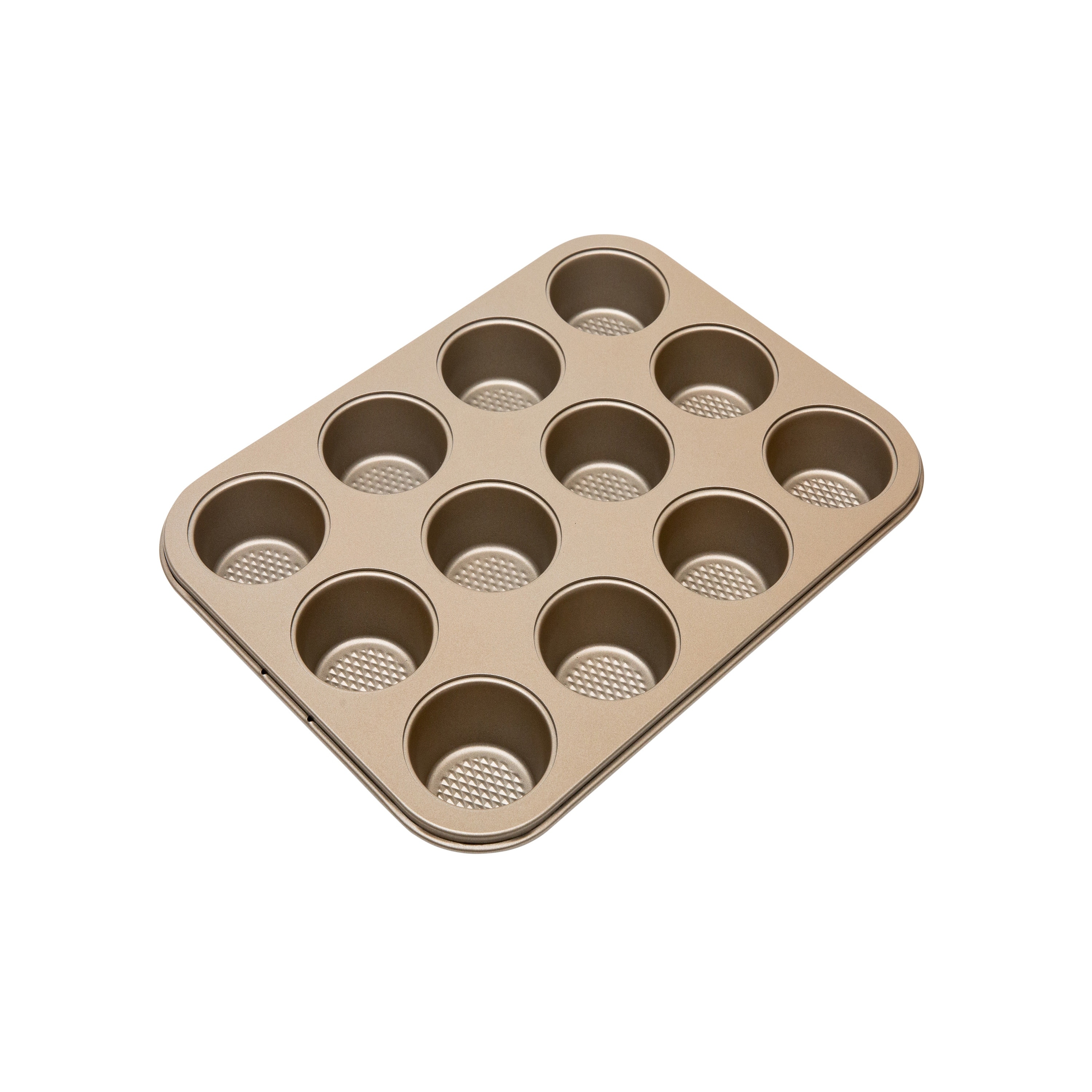 Rachael Ray Nonstick Bakeware 12-Cup Muffin and Cupcake Pan - Bed