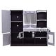preview thumbnail 5 of 11, Enhanced Children's Wooden Pretend Play Kitchen Cooking Set for Creative Fun - 38.2" x 11.8" x 37.4"