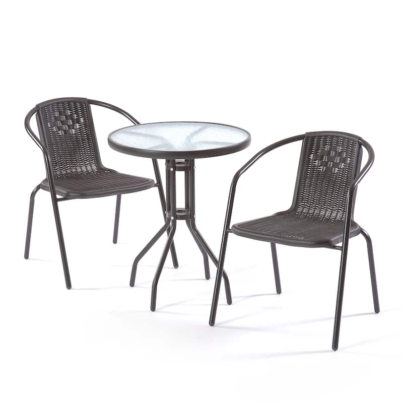 Littlerock Bambi Bistro Set - Black