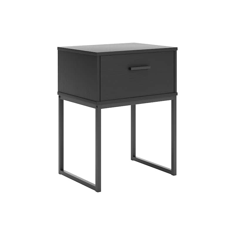 Signature Design by Ashley Socalle Black Nightstand