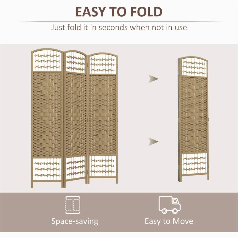 3 Panel Room Divider