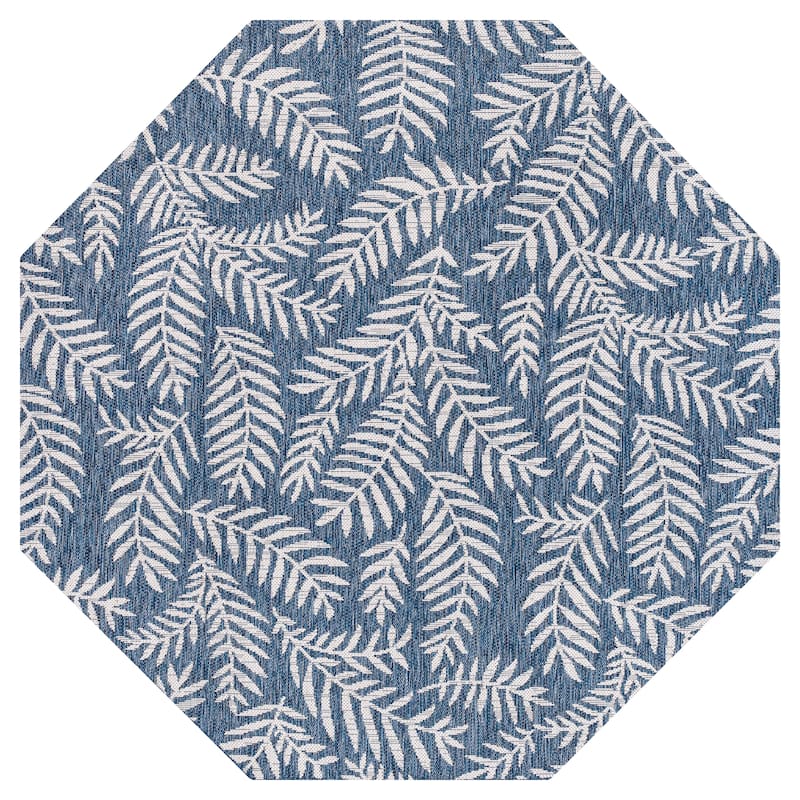 JONATHAN Y Galon Palm Frond Indoor/Outdoor Area Rug