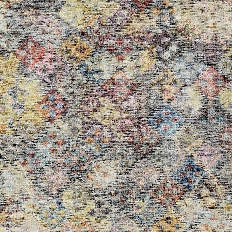 HomeRoots Floral Traditional Rectangle Outdoor Rug