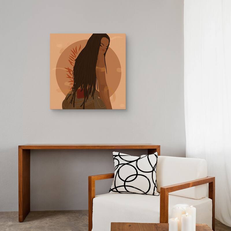 Loc Crush II by Princella Canvas Art Print