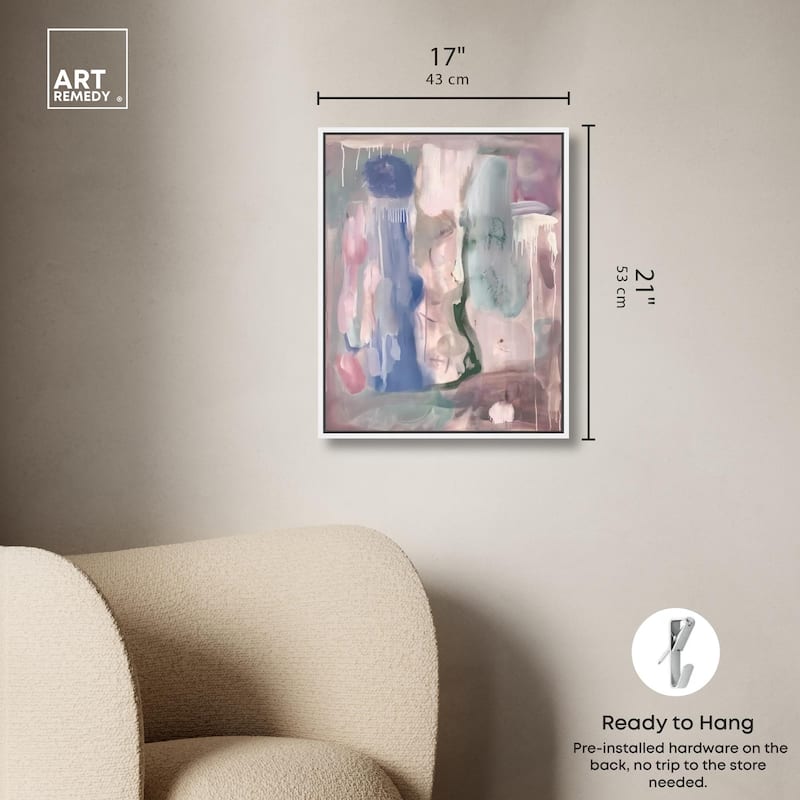Silk and Satin II Canvas by Art Remedy