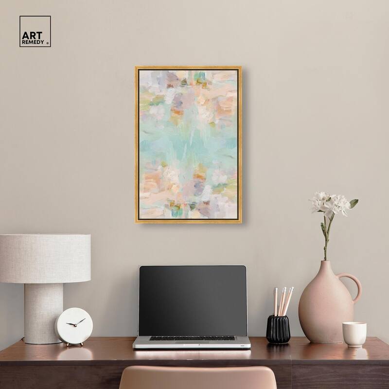 Expressive Swirls Canvas by Art Remedy