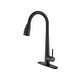 preview thumbnail 7 of 22, High Arc Single Handle Kitchen and Bathroom Sink Faucet with Deck Plate