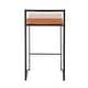 preview thumbnail 20 of 72, Porch & Den Forrest Contemporary Black Stackable Fully Welded Counter Stool (Set of 2)