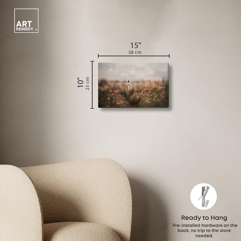 Garden of Reverie I Canvas by Art Remedy, Gallery Wrapped