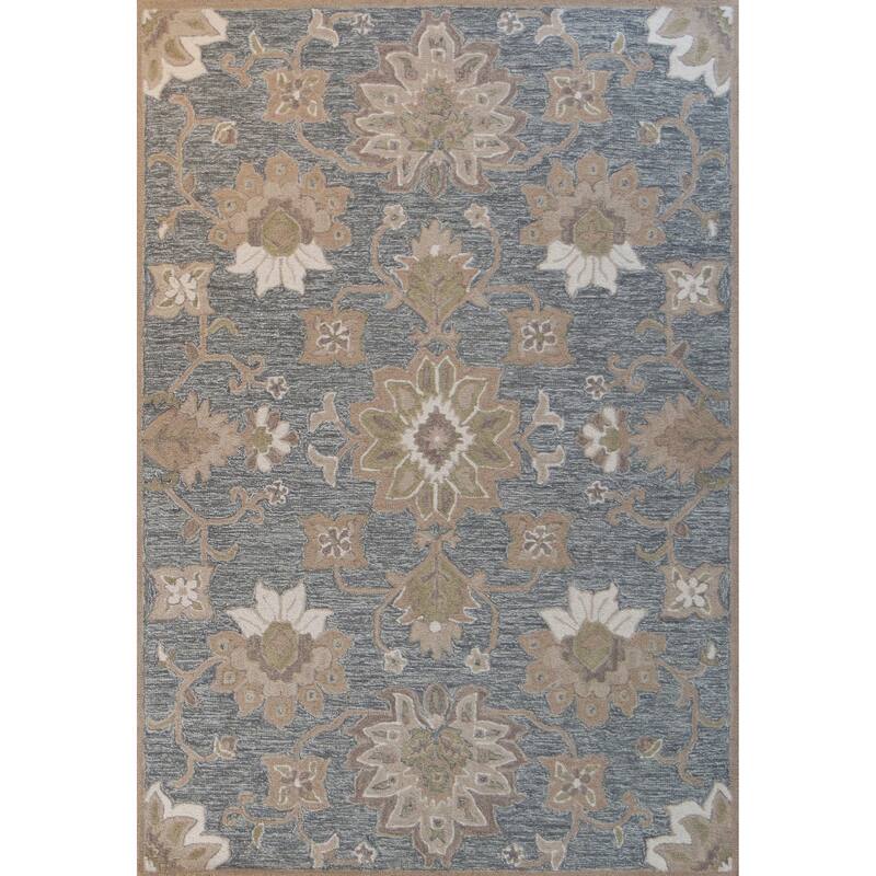 Bashian Neely Teal Transitional Area Rug