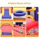preview thumbnail 8 of 6, Inflatable Bounce House Slide with Blower