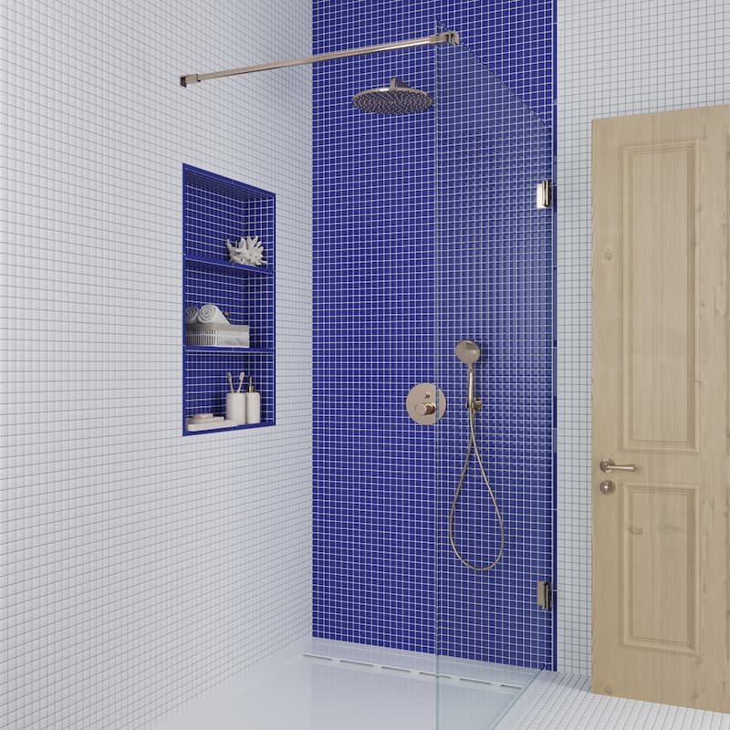 Apollo tile 12" x 12" Colorway Glossy Cobalt Blue Glass Tile (9.67 sq ft/case) - 10 Pack