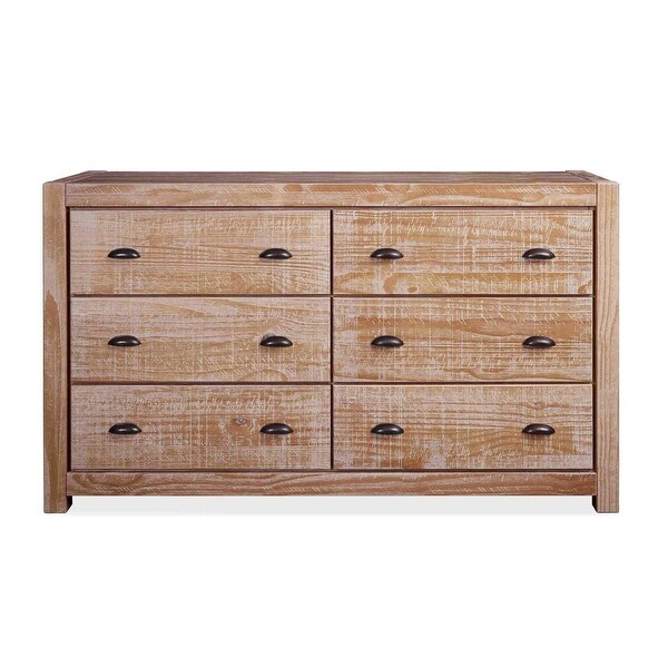 Grain Wood Furniture Montauk 6-drawer Dresser. Opens flyout.