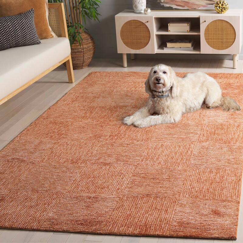 SAFAVIEH Handmade Soho Cesarea Wool & Viscose Rug