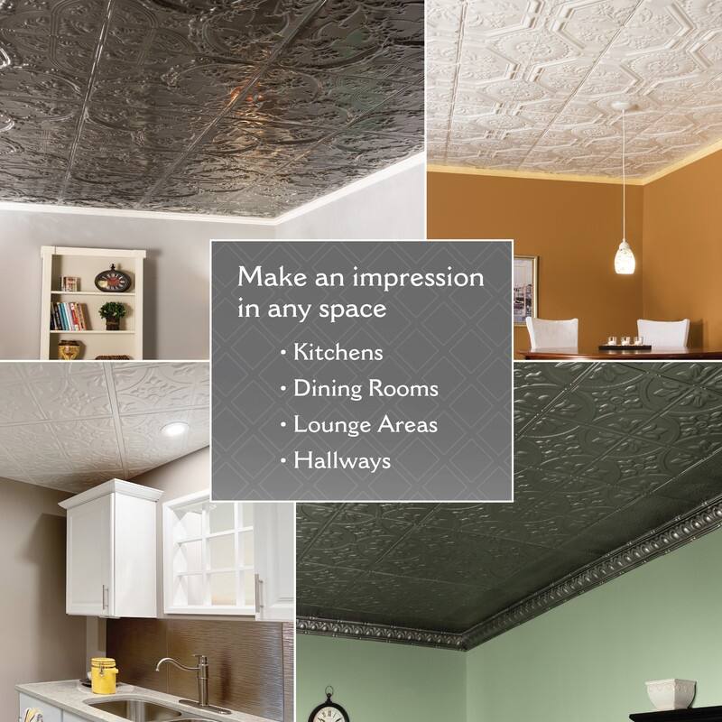 Great Lakes Tin Hamilton Lay-in Ceiling Tile