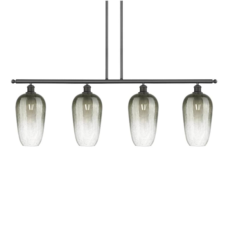 Innovations Lighting 516-4I-16-48 Brookhaven Flute Linear Brookhaven - Oil Rubbed Bronze / Slate