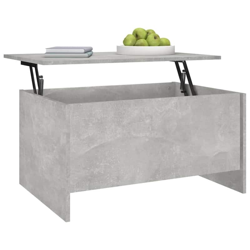 vidaXL Coffee Table Lift Top End Table Accent Side Sofa Table Engineered Wood - 31.5" x 21.9" x 16.3"