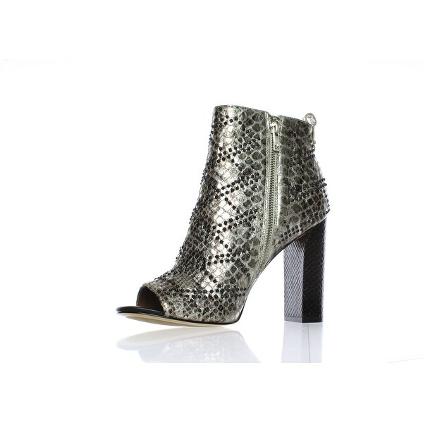 calvin klein snakeskin booties
