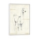 preview thumbnail 7 of 10, iCanvas "Dream Love Believe Sing Panel v2" by Anne Tavoletti Framed White - 26x18