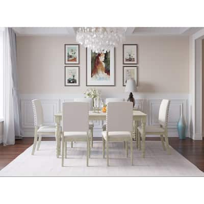 Lily 7-pieces Dining Table and Chair