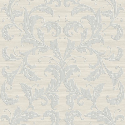 Galerie Wallcoverings Nordic Elements Embossed Linear Damask Non-woven Matte Wallpaper Roll