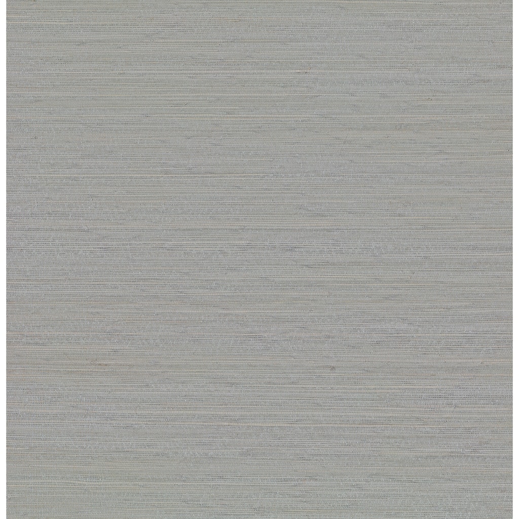 A-Street Prints Kira Periwinkle Hemp Grasscloth Wallpaper