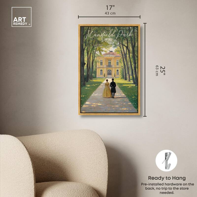 Mansfield Park Canvas by Art Remedy