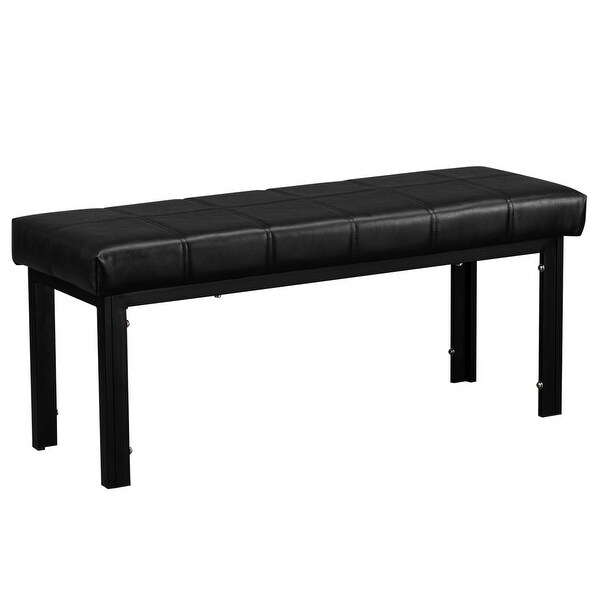 119x39x46CM Faux Leather Cushion Dining Bench 3-Seater. Opens flyout.