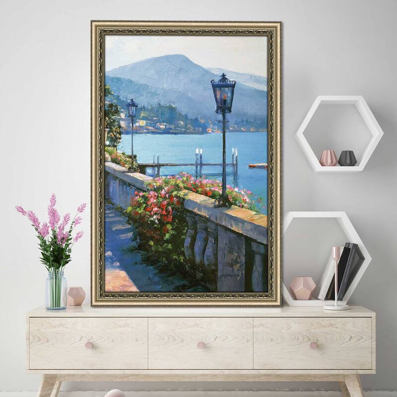 "Bellagio Promenade" by Howard Behrens II Print on Acrylic