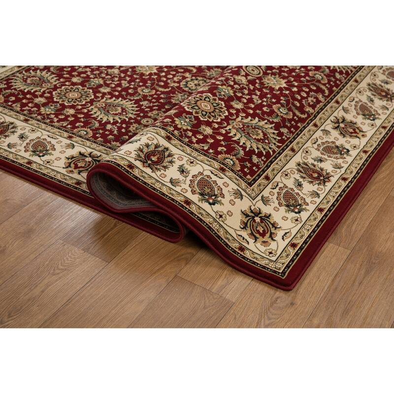 Izmir Collection Multicolor Floral/Botanical Area Rug