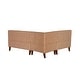 preview thumbnail 32 of 32, Linon Allard Upholstered/Faux Leather Modern Farmhouse Nook Bench