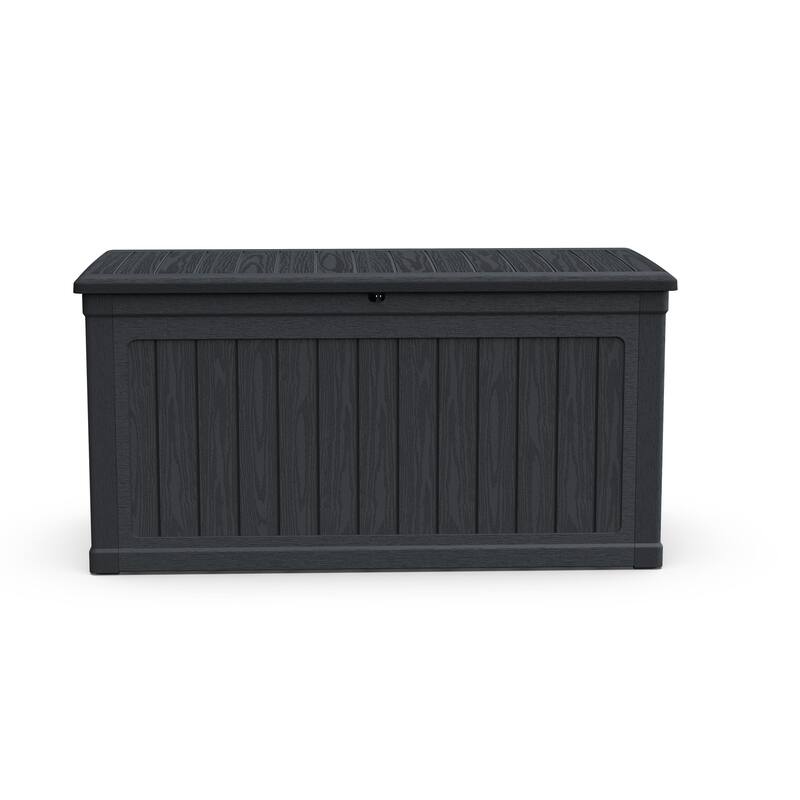 230 Gallon Large Outdoor Storage XXL Deck Box for Patio Furniture, Outdoor Cushions, Garden Tools and Sports/Pools Equipment