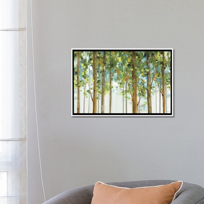 iCanvas "Forest Study I Crop" by Lisa Audit Framed Canvas Print