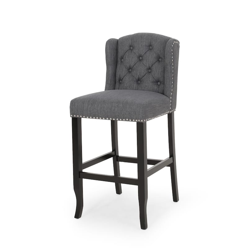 Foxwood Wingback Retro Bar Stools (Set of 2) by Christopher Knight Home