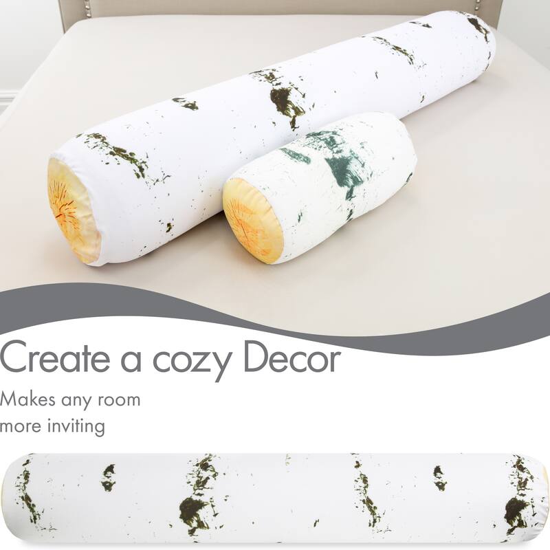 Log Cover Only - Body Pillowcase - Spandex/Nylon Blend for Silky Touch