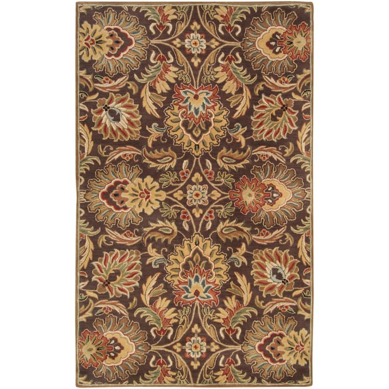 Handmade Tami Transitional Wool Area Rug