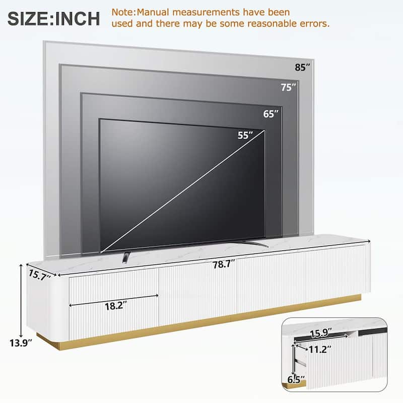 TV Stand with Sleek Design
