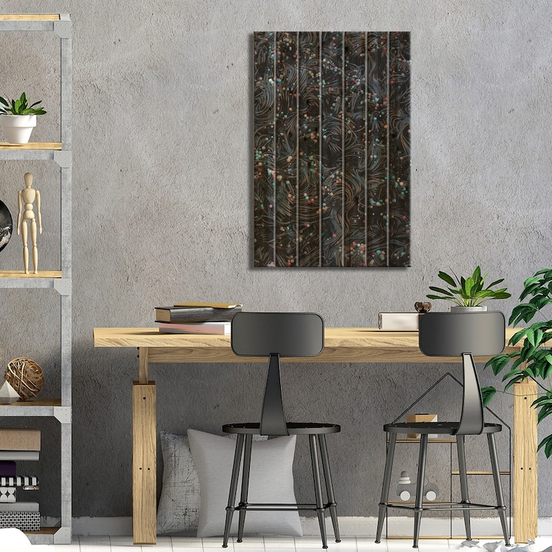 Online Print On Wood by Danny Ivan - Multi-Color