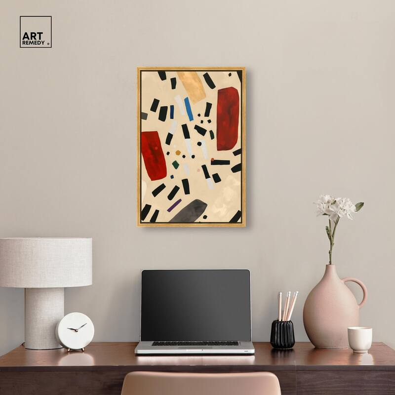 Mindscape Mosaic II Canvas by Art Remedy