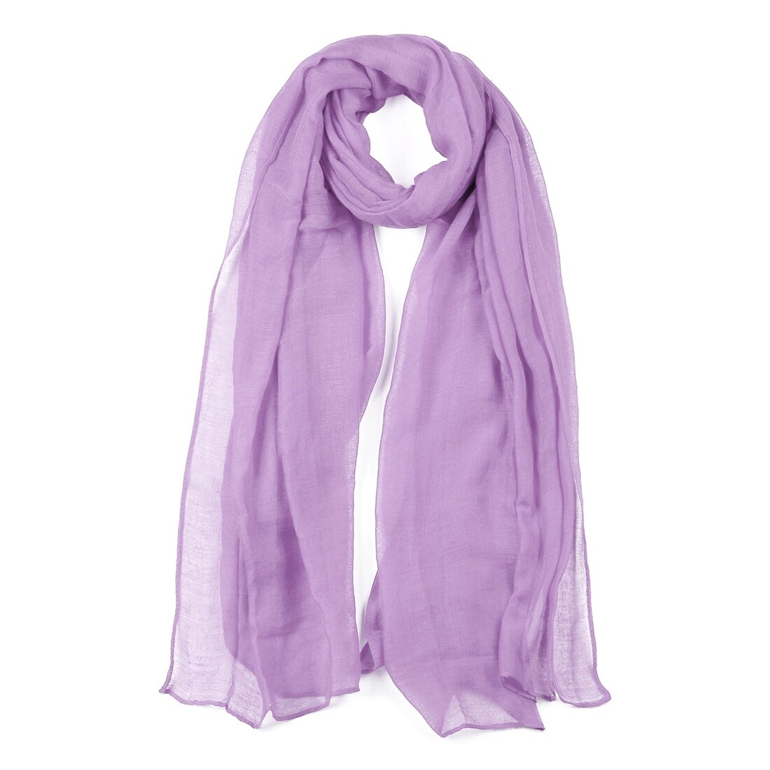 Shop Long Warm Shawl Large Soft Solid Color Scarf For Women Men