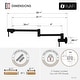 preview thumbnail 3 of 19, STYLISH Asti Two Handles Wall Mount with Single Hole Pot Filler