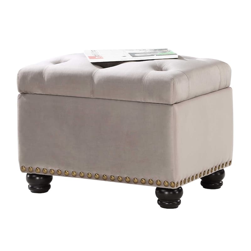 Convenience Concepts Designs4Comfort 5th Avenue Storage Ottoman