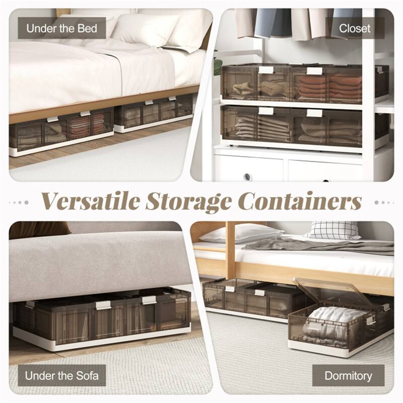 2 high-quality storage cabinets with wheels - Multi