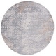 preview thumbnail 12 of 11, SAFAVIEH Eternal Malinka Modern Abstract Rug 6'7" Round - Grey/Ivory - Round