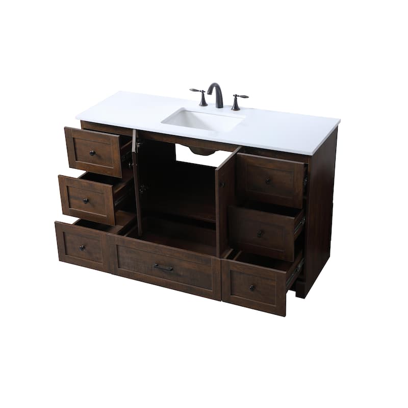 Fresco 48 - 60 Inch Single Bathroom Vanity