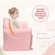 preview thumbnail 6 of 8, Gymax Kids Mermaid Sofa Children Armrest Couch Upholstered Chair - See Details