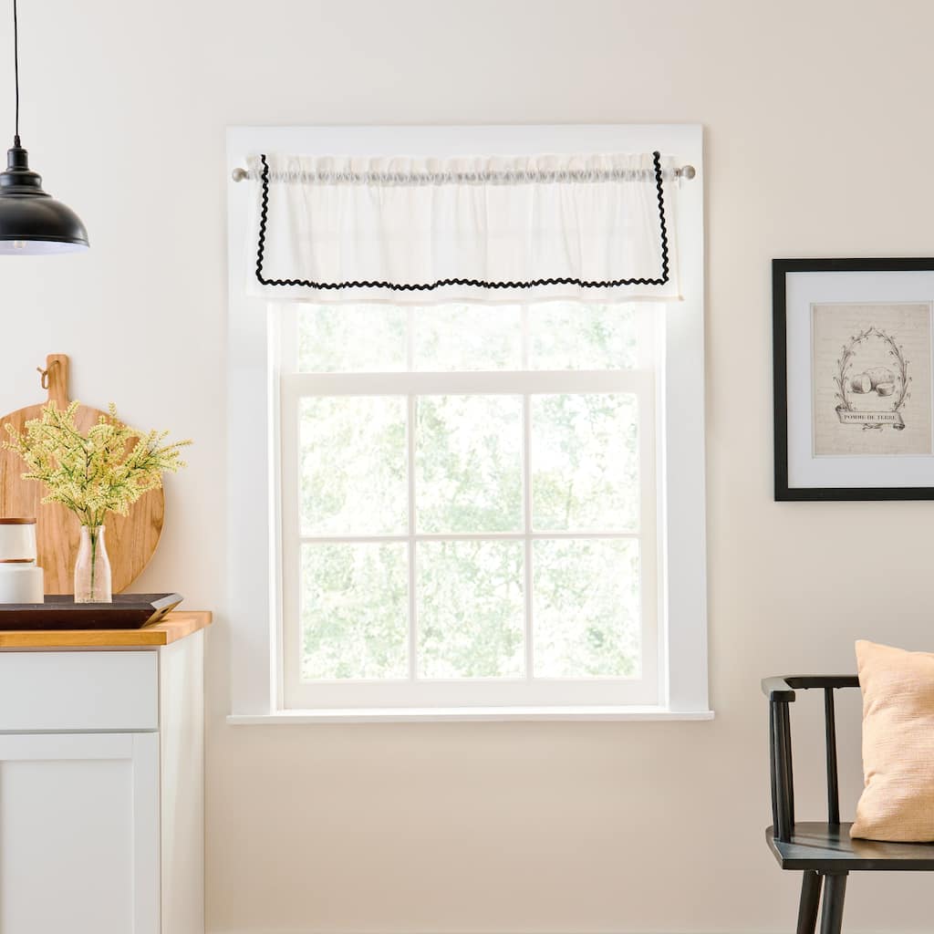 Curtainworks Rita Valance, Swag, or Tier Pair Curtain Collection
