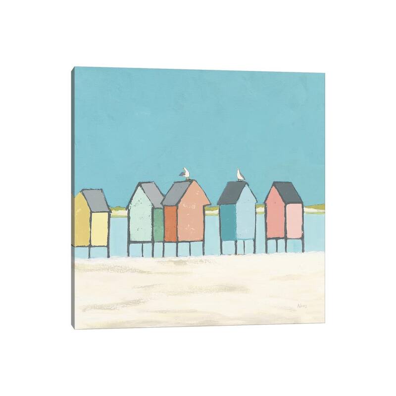 iCanvas "Cabanas II Pastel" by Phyllis Adams Canvas Print